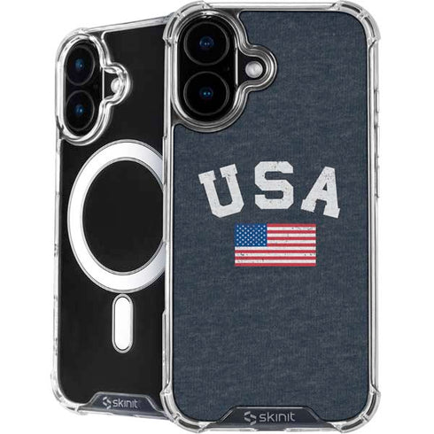 USA with American Flag iPhone 17 MagSafe Case