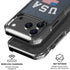 USA with American Flag iPhone 18 Pro Clear Case