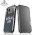 USA with American Flag iPhone 18 Pro Clear Case