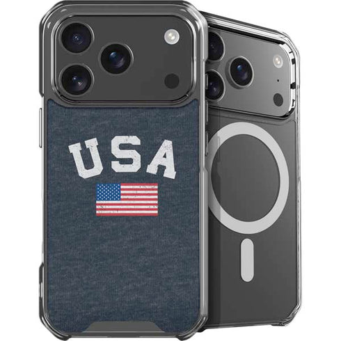 USA with American Flag iPhone 18 Pro Max MagSafe Case
