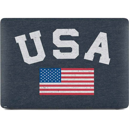 USA with American Flag Apple MacBook Air Skin