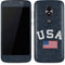 USA with American Flag Moto E5 Play Skin