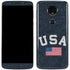 USA with American Flag Moto E5 Plus Skin