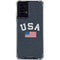 USA with American Flag Moto G Power 5G (2024) Clear Case
