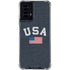 USA with American Flag Moto G Power 5G (2024) Clear Case
