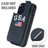 USA with American Flag Otterbox Defender iPhone Skin