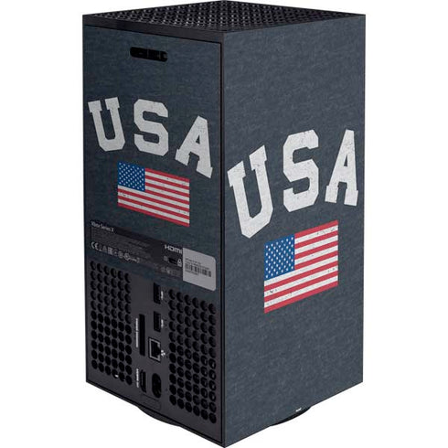 USA with American Flag XBox Series X Digital Edition Bundle Skin