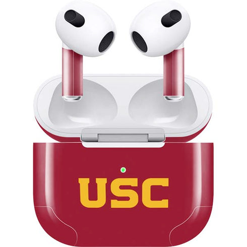 University of Southern California USC Apple AirPods (3rd Gen 2021) Skin