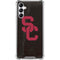 University of Southern California USC Black Distressed Gabb Phone 4 Clear Case