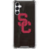 University of Southern California USC Black Distressed Gabb Phone 4 Clear Case