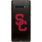 University of Southern California USC Black Distressed Galaxy S10 Skin