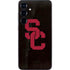 University of Southern California USC Black Distressed Galaxy S24 Plus Skin