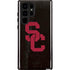 University of Southern California USC Black Distressed Galaxy S25 Ultra Impact Case
