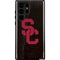 University of Southern California USC Black Distressed Galaxy Cases