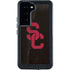 University of Southern California USC Black Distressed Galaxy S24 Waterproof Case
