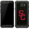 University of Southern California USC Black Distressed Galaxy S7 Active Skin
