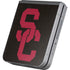 University of Southern California USC Black Distressed Galaxy Z Flip6 Skin