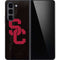 University of Southern California USC Black Distressed Galaxy Z Fold5 5G Skin