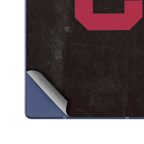 University of Southern California USC Black Distressed Galaxy Z Fold6 Skin