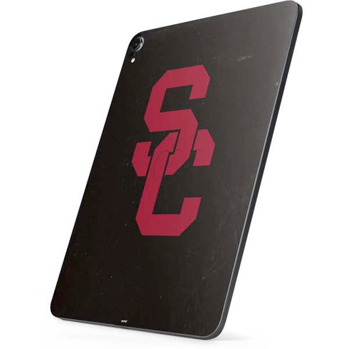 University of Southern California USC Black Distressed Apple iPad Pro Skin