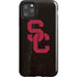 University of Southern California USC Black Distressed iPhone Cases