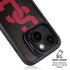 University of Southern California USC Black Distressed iPhone 15 Kickstand Case