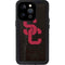 University of Southern California USC Black Distressed iPhone 15 Pro Waterproof Case