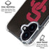 University of Southern California USC Black Distressed iPhone 16 MagSafe Case