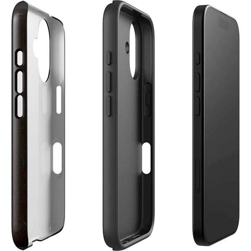 University of Southern California USC Black Distressed iPhone 16 Plus Impact Case