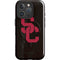University of Southern California USC Black Distressed iPhone 16 Pro Magsafe Impact Case