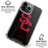 University of Southern California USC Black Distressed iPhone 16 Pro Max Clear Case