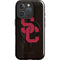 University of Southern California USC Black Distressed iPhone 16 Pro Max Magsafe Impact Case
