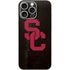University of Southern California USC Black Distressed iPhone 16 Pro Max Skin