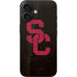 University of Southern California USC Black Distressed iPhone 16 Skin