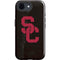 University of Southern California USC Black Distressed iPhone 16e Impact Case