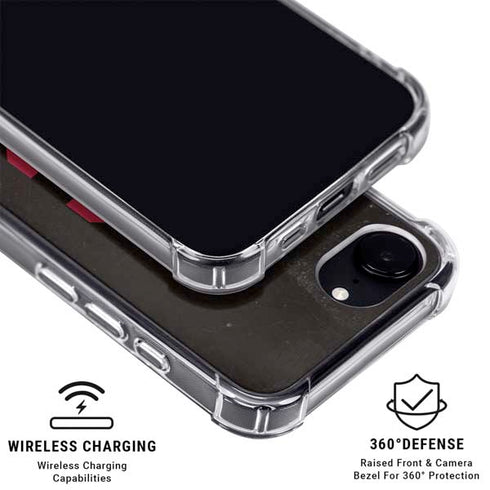 University of Southern California USC Black Distressed iPhone 16e MagSafe Case