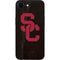 University of Southern California USC Black Distressed iPhone 16e Skin