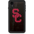 University of Southern California USC Black Distressed iPhone Cases