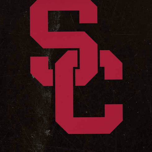 University of Southern California USC Black Distressed iPhone XS Max Skin