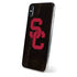 University of Southern California USC Black Distressed iPhone XS Skin