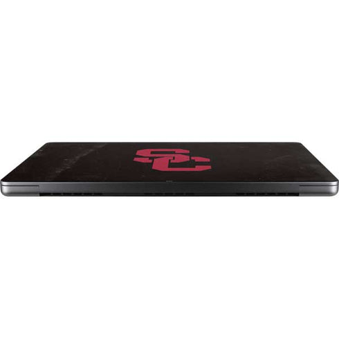 University of Southern California USC Black Distressed Apple MacBook Pro 14-inch Skin