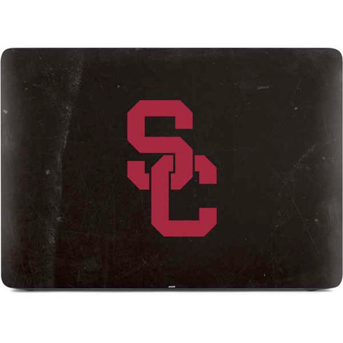 University of Southern California USC Black Distressed Apple MacBook Pro 16-inch Skin