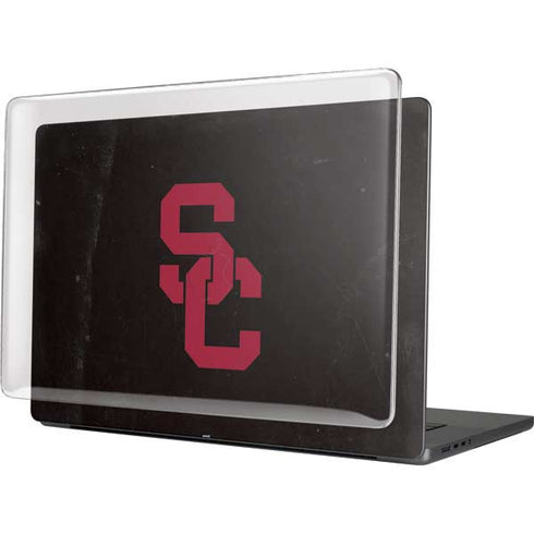 University of Southern California USC Black Distressed MacBook Cases