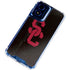 University of Southern California USC Black Distressed Moto G Play 4G (2024) Clear Case