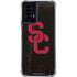 University of Southern California USC Black Distressed Moto G Power 5G (2024) Clear Case