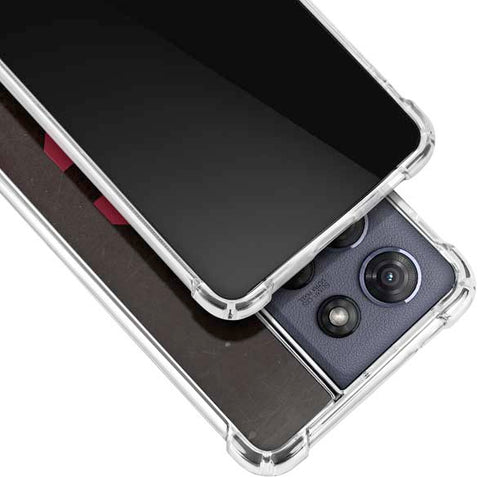 University of Southern California USC Black Distressed Moto G Stylus 5G (2025) Clear Case