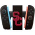 University of Southern California USC Black Distressed Nintendo Switch 2 (2025) Joy-Con Controller Skin
