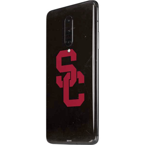 University of Southern California USC Black Distressed OnePlus 7 Pro Skin