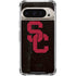 University of Southern California USC Black Distressed Pixel 9/9 Pro Clear Case