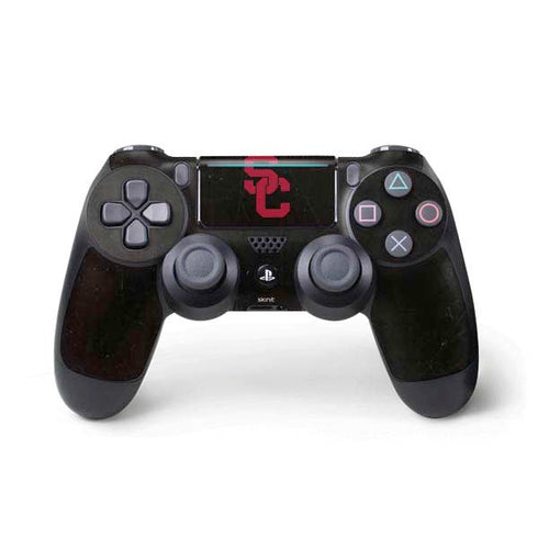 University of Southern California USC Black Distressed PS4 Pro/Slim Controller Skin